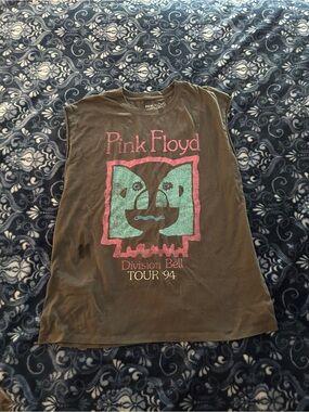 Pink Floyd "Division Bell Tour '94" Kids Graphic Muscle Tee - Black 1x